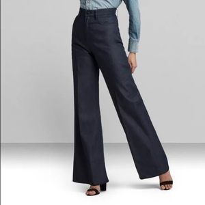 G-Star Raw Deck Ultra High Wide Leg Jeans